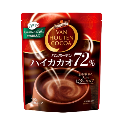Van Houten Cocoa Powder 72% 190g