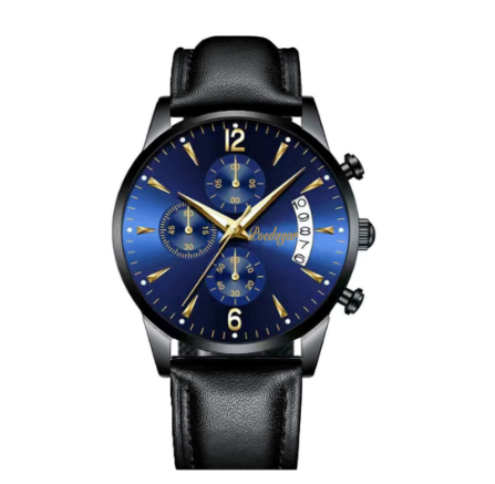 Original Luxury Fashion Luxury Stainless Steel Waterproof Luminous Watch Calendar Business Men's Watch 0015