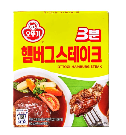 Ottogi Hamburger Steak Ready to Eat 140g