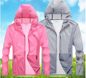 Quick Dry Hiking Jacket Waterproof Raincoat Windbreaker Sun Protection Quick Hooded Jackets