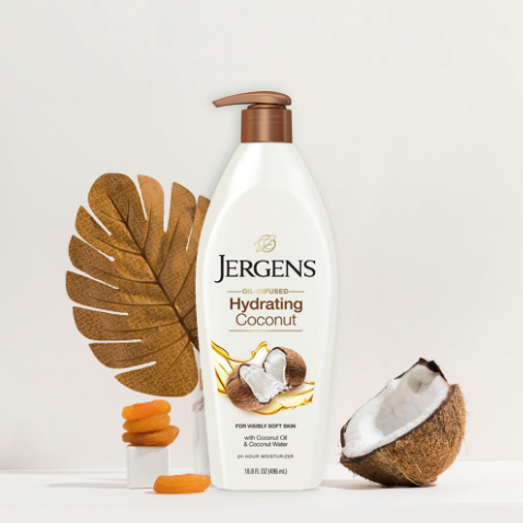 JERGENS Oil Infused Hydrating Coconut 496ML