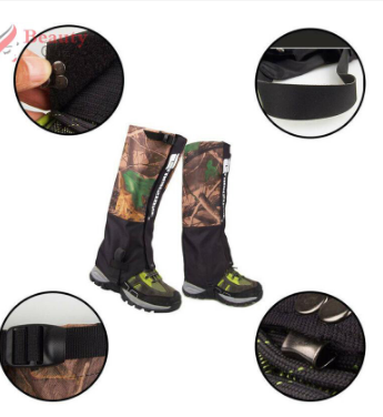 Snake Gaiters 1 pair Sports 2pcs Hiking Camping Waterproof Camouflage Small footprint Practical