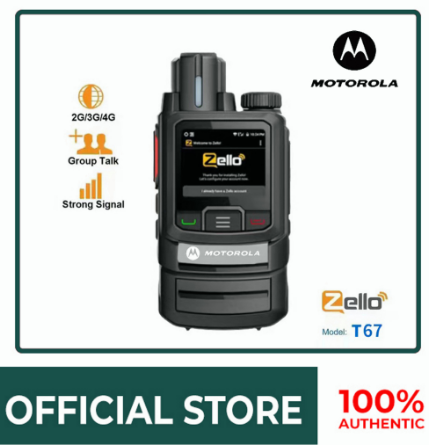MOTOROLA T67 Remote GPS WIFI POC  REAL PTT/ Remote 50km