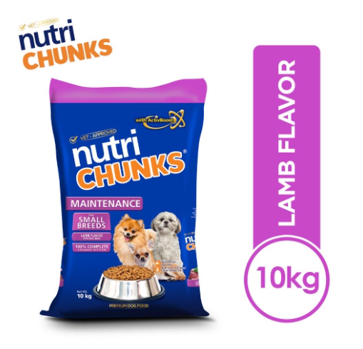 NEW NEW Nutri Chunks (NutriChunks) Adult Dog Food Lamb SMALL BREED Optimum (One Kilo)