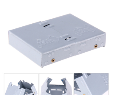 Pocket Alcohol Fuel Camping Cooking Folding Bracket Portable Stove Rack