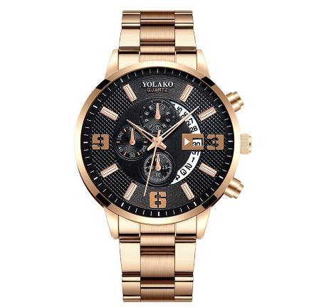 Original POSHI Men's Watches Top Brand Luxury Quartz Men Sports Watch Stainless Steel Military Waterproof Watch For Men Fashion Casual Watch M1
