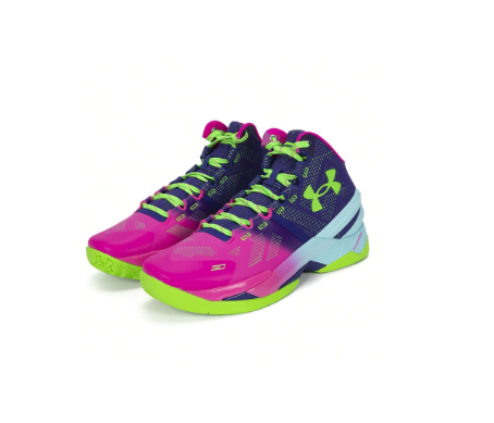 Under Armour Unisex CURRY 2 Basketball Shoes, Shock Absorbing, Durable, Breathable, Comfortable Training Sneakers