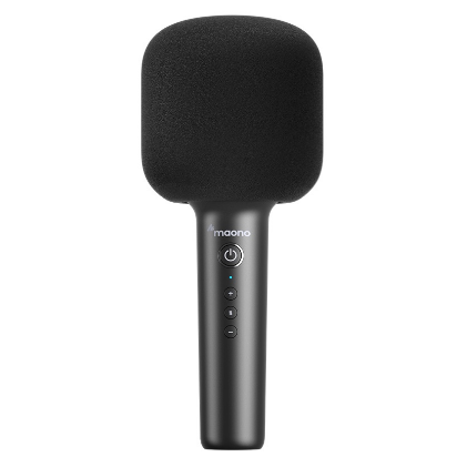 Maono MKP100-B Karaoke Microphone Wireless Bluetooth Microphone Karaoke Speaker Handheld Karaoke Microphone with
