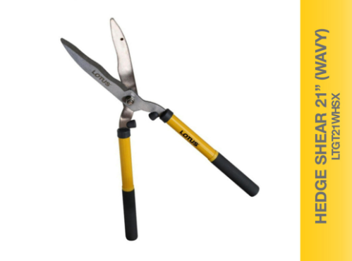 Lotus Hedge Shear 21" (Wavy) LTGT21WHSX - Cutting Tools