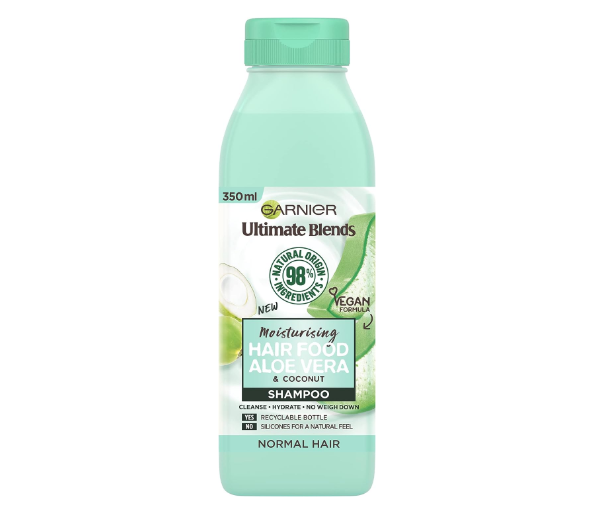 Garnier Ultimate Blends Moisturizing Hair Food Aloe Vera & Coconut Shampoo 350ml