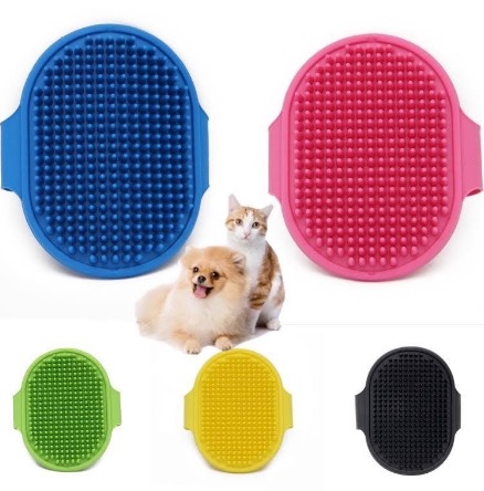 Pet Grooming Massage Bath Brush Glove Dog Comb