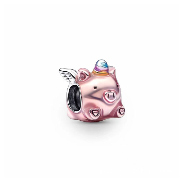 2023 New 925 Silver Pandora Charms Heart Love Family Bracelet Pendant Charm Jewelry S18