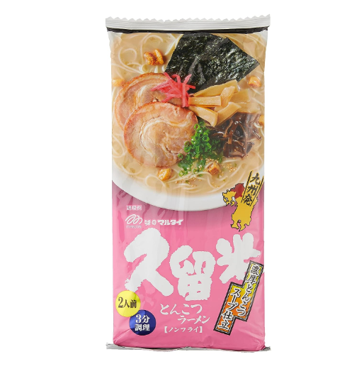 Marutai Kurume Tonkotsu Ramen (Non fry type) 194g
