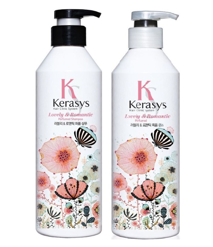 Kerasys Lovely & Romantic Perfumed Shampoo & Conditioner 600ML