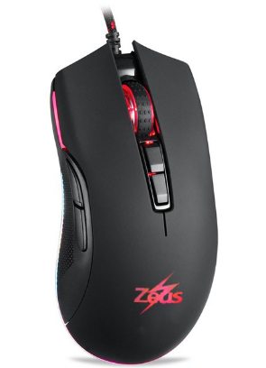 Zeus MR001 ( Z - Lance Head ) Wired Gaming Mouse RGB Backlight Gaming - Graded Wired Performance