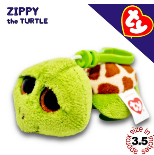 TY Key Clips-Chains Bag Charm Hanging Plushie Stuffed Toy Collection TYCC6