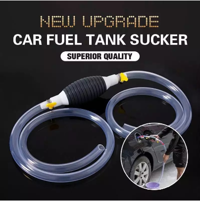 1M Manual Liquid Pump Tank Sucker Oil Transfer Petrol Diesel Liquid Pump Syphon Fuel Saver