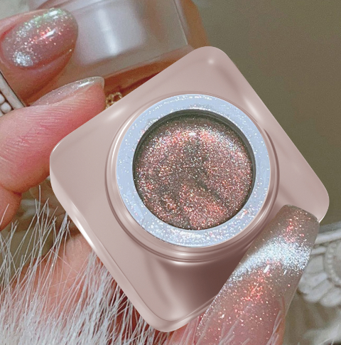 Holographic Glitter Cat Eye Gel Polish Magnetic Gel Nail Polish Soak Off UV LED Nail Polish For Home Salon Nail Art DIY