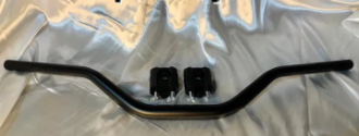 Fat bar with riser handle bar for motorcycle