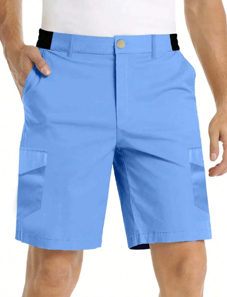 Manfinity Sport Corelite Men's Color-Block Utility Sports Shorts