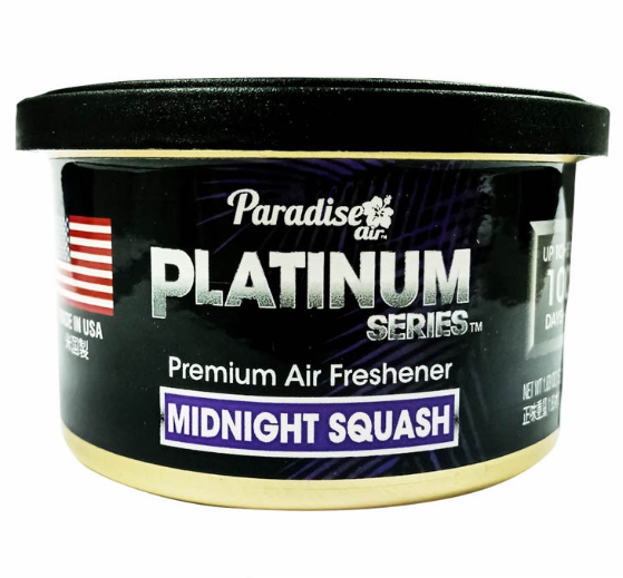 Paradise Air Platinum Series Air Freshener 52g (Midnight Squash)