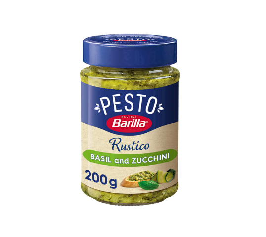 Barilla Pesto Rustico Pasta Sauce with Basil and Zucchini 200g