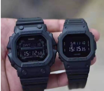 Couple Watch 2pcs all black waterproof digital Sport Watches