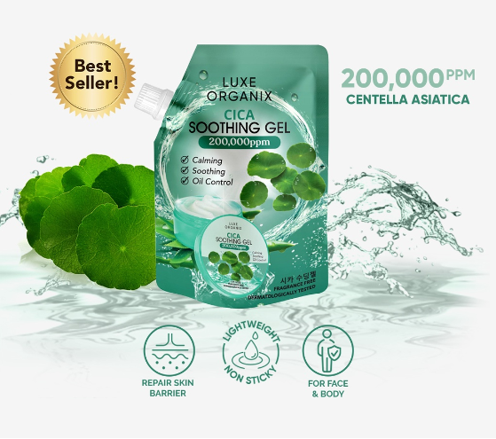 Luxe Organix Cica Soothing Gel 100ml