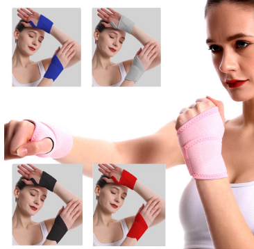 SPOSAFE 1 PCS Adjustable Soft Wrist Wrap for Man Woman Wrist Strap Wrist Brace for Hand Pain relief hand support for