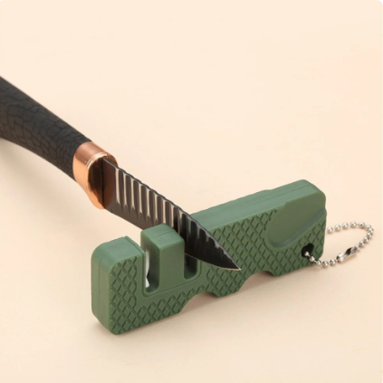 Knife Sharpener Handheld Multi-function 1/2 Stages Type Mini Portable Quick Sharpening Tool Kitchen Knives Accessories Gadget