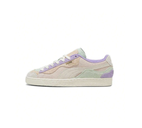 Puma Suede Unisex Low-Top Color Block Casual Sneakers