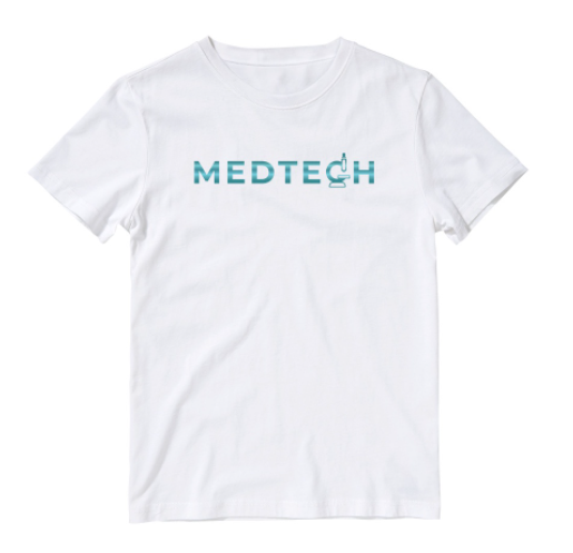 Medical Technology or MedTech Metallic Minimalist Cotton Shirt