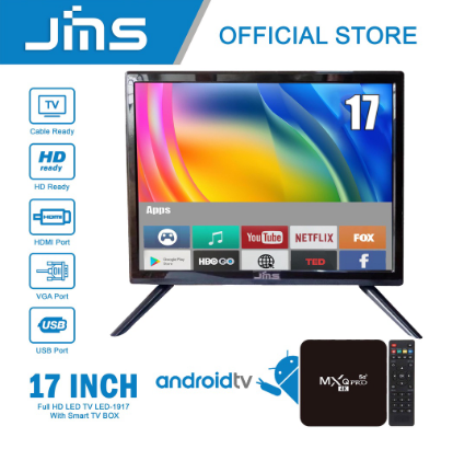 JMS 17 Inch Full HD LED TV + Smart TV BOX LED-1917
