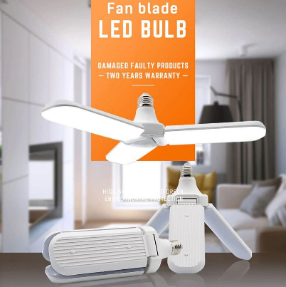 WJF 45W Ceiling LED Bulb Fan Blade light