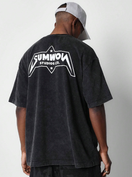 SUMWON Tee With Embroidery
