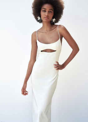 Fashion Sexy Slim Long Suspender Dress