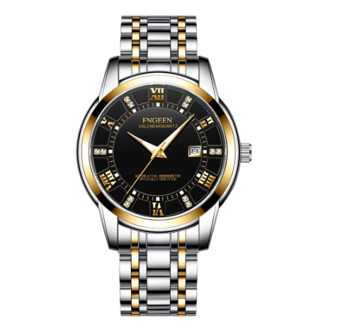 Binbond Original Luxury Watch Men's Calendar Fashion Casual Fashion Business Ultra-Thin Waterproof Men's Watch M10