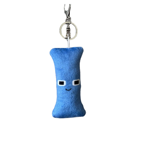 10cm Alphabet Lore Plush Pendant Doll Baby Educational Toy Home Decor Xmas Gift I