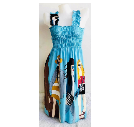RUFFLES Mini Smocking || Maternity Dress || Summer Dress ||Above the knee up to Medium Size Z