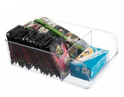 Furniture source Varina open bin divider (clear)