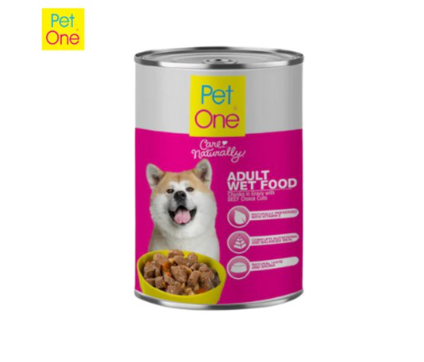 LS PET ONE Adult Dog Food Wet In Can 405G