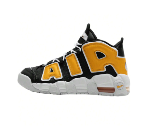 Nike AIR MORE UPTEMPO Kids' Fashionable Durable Shock-Absorbing Basketball Sneakers