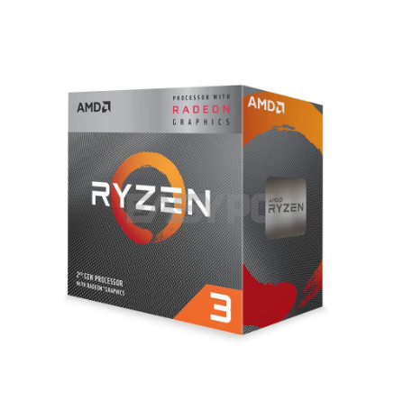 EasyPC | AMD Ryzen 3 3200G Desktop Processor AM4 Socket 3.6GHz CPU Core 4 Threads 4