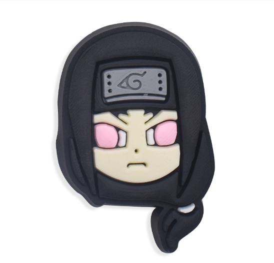 Cartoon Jiraiya Croc Jibbits Anime Jibits Charm Naruto Kakashi Jibitz Croc Pins for Kids Shoe Charms Shoes Accessories Decoration N12