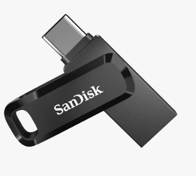 Sandisk 128GB Ultra Dual Drive Go USB OTG Type-C & Type-A 2-in-1 Flash Drive Storage Device
