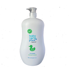 Baby Care Plus+ White Baby Bath 1000ML