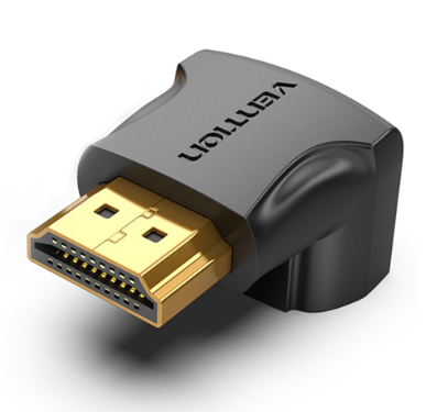 Vention HDMI 270 Degree Male to Female Adapter 4K 60Hz Gold-Plated Backward Compatibility (AINBO)