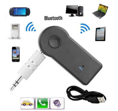 Bluetooth 5.0 Receiver 3.5mm Revceiving Wireless Adapter Universal Device Wireless Signal Receiver