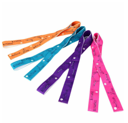 Elastic Yoga Pilates Stretch Pull Strap Belt Fitness Resistance Band Gym Equipment