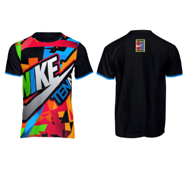 Nike Tennis Activewear Drifit Shirt Design